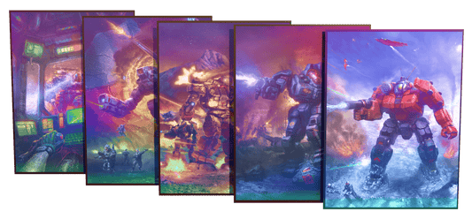 battletech-limited-edition-foil-posters-set-of-5