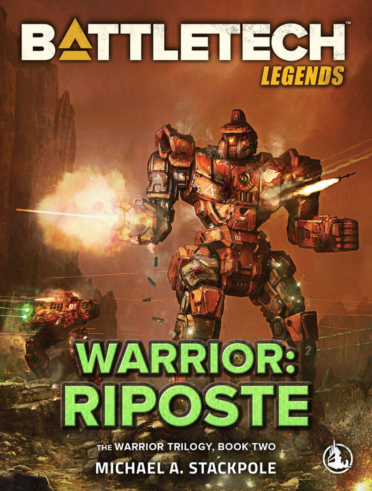 battletech-legends-warrior-riposte-by-michael-a-stackpole-the-warrior-trilogy-book-two