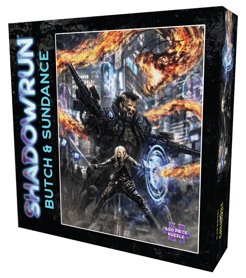Shadowrun: Limited Ed. Foil Jigsaw Puzzles