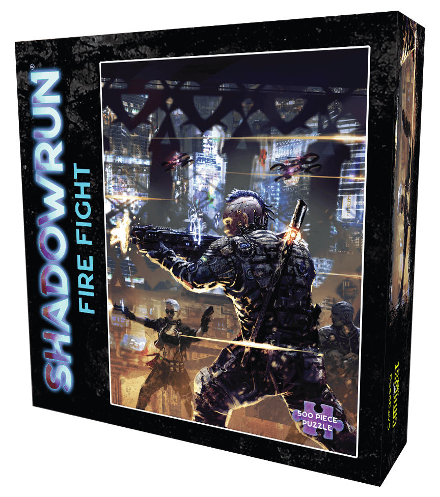 Shadowrun: Limited Ed. Foil Jigsaw Puzzles