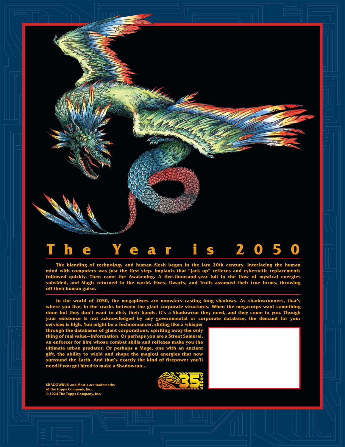 Shadowrun: First Edition: Anniversary Reproduction