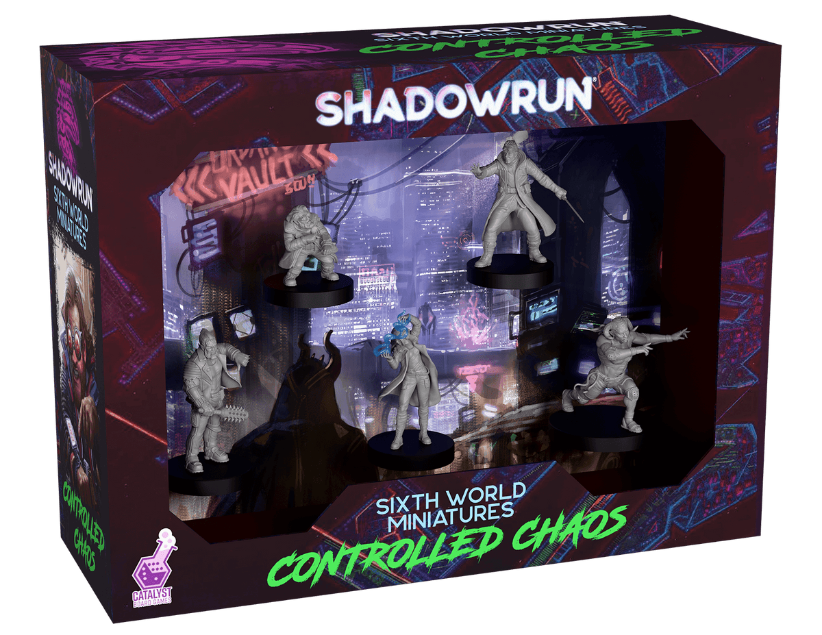 Shadowrun: Controlled Chaos Miniatures