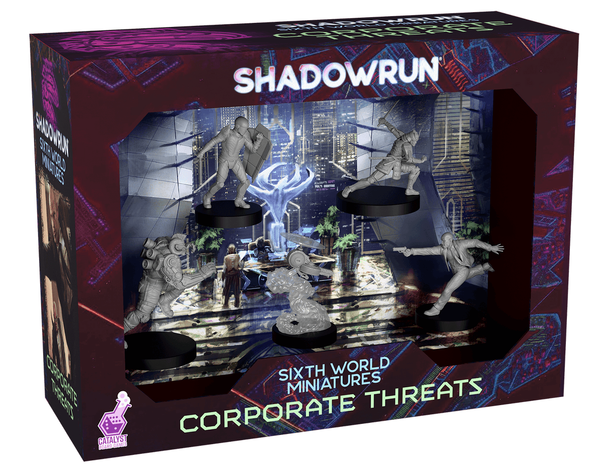 Shadowrun: Corporate Threats Miniatures