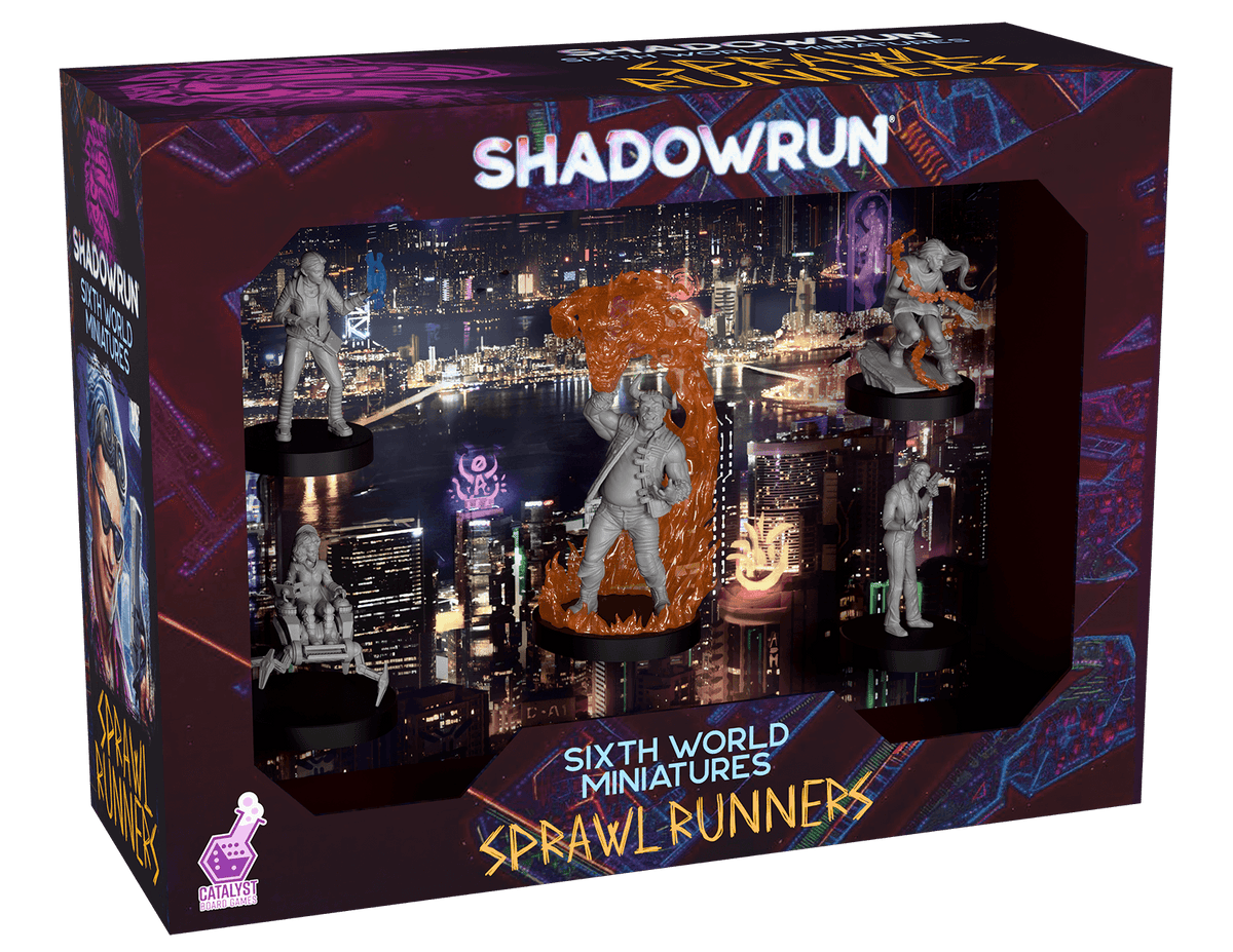 Shadowrun: Sprawl Runners Miniatures
