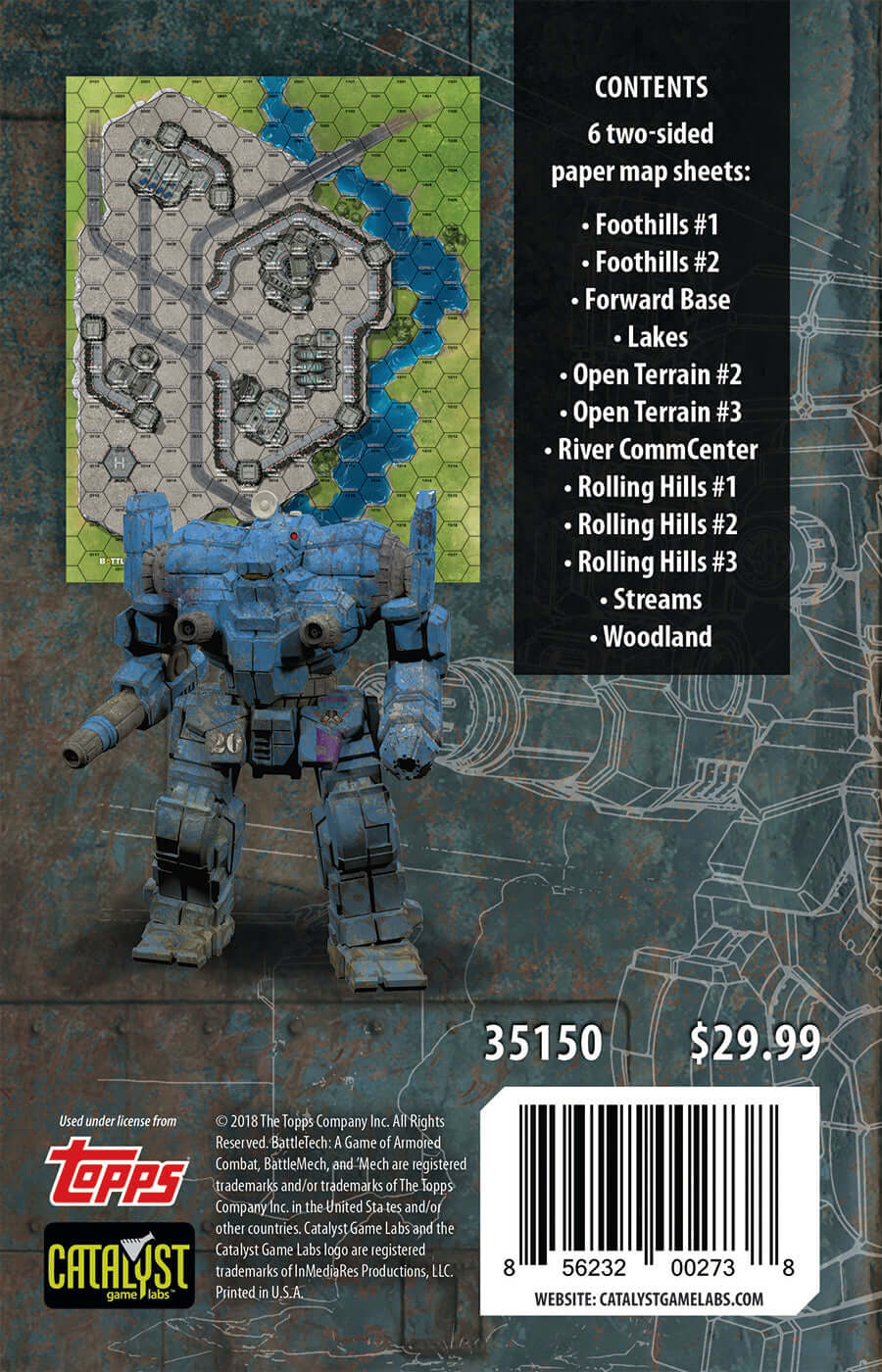 BattleTech: MapPack: Grasslands
