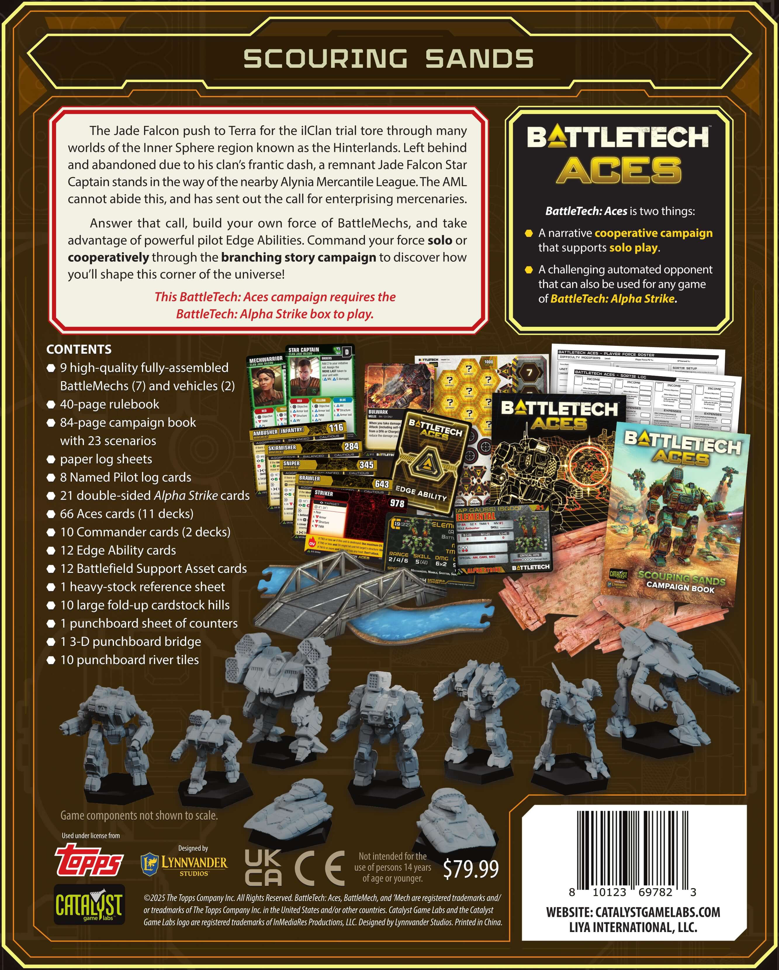 BattleTech Aces Scouring Sands