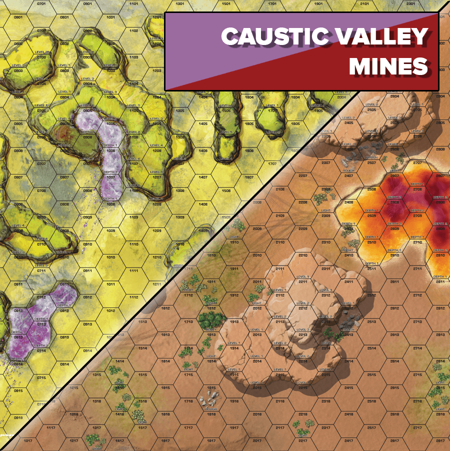 BattleTech: BattleMat (Alien Worlds)