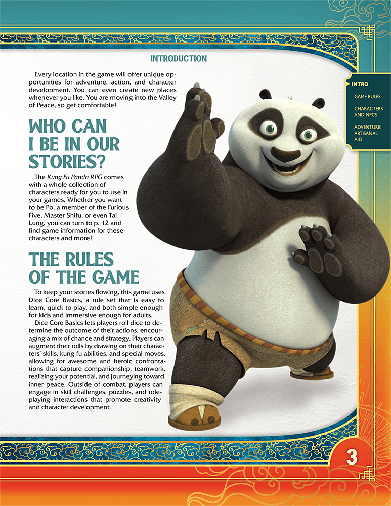 Kung Fu Panda: The Roleplaying Game