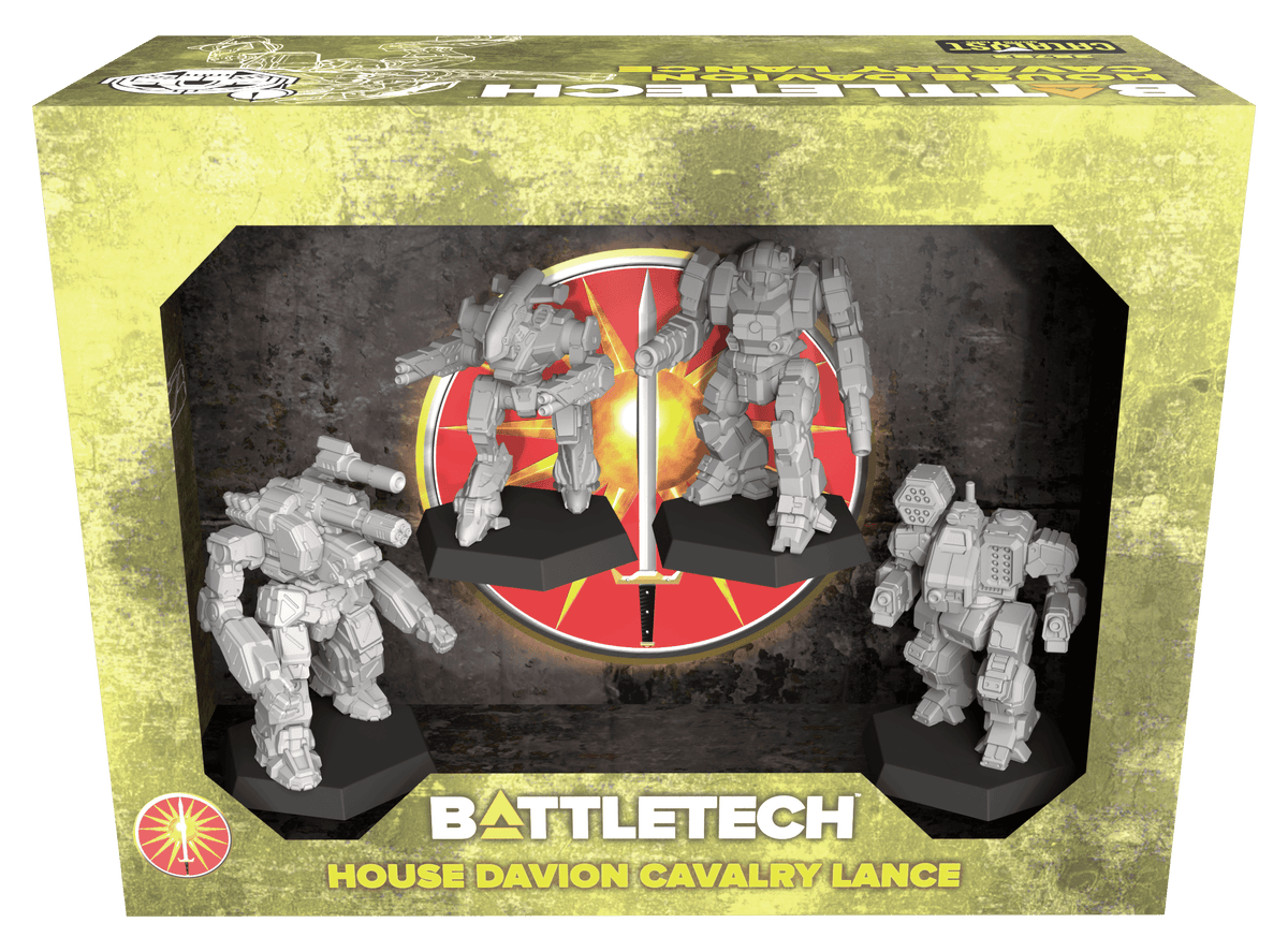 BattleTech: House Davion Cavalry Lance ForcePacks