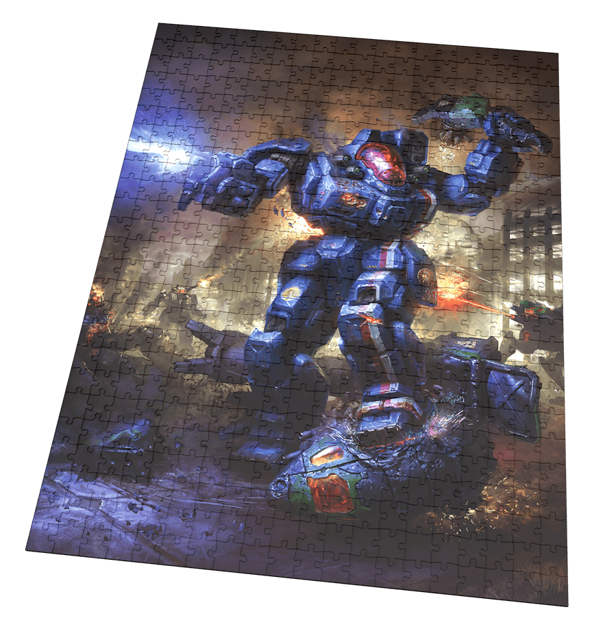 BattleTech: Limited Ed. Foil Jigsaw Puzzle