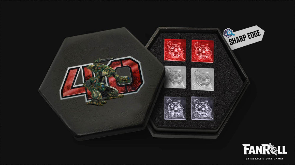 BattleTech: 40th Anniversary Precision-Edge Dice