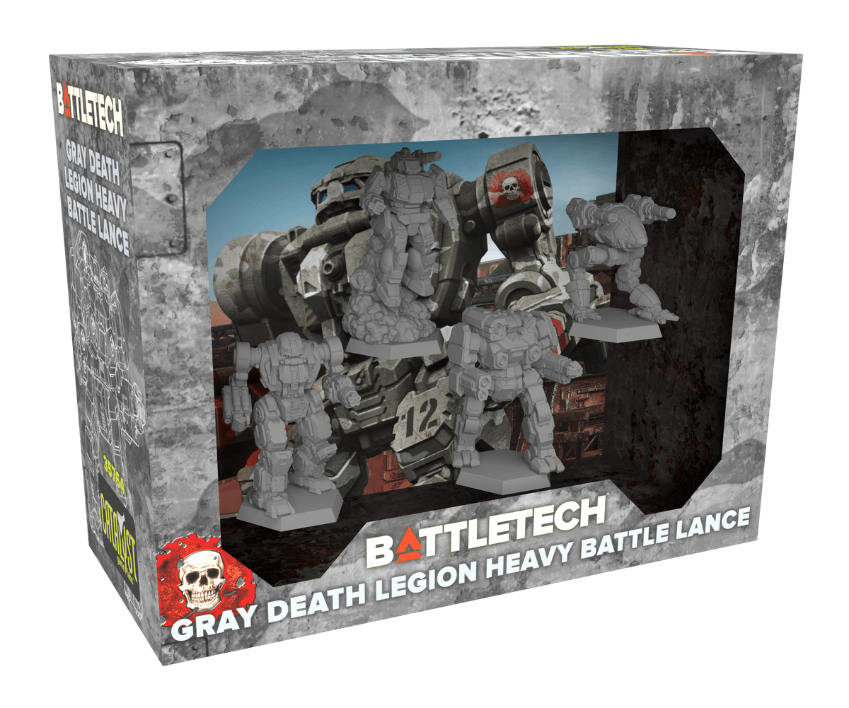 BattleTech: ForcePacks: Gray Death Legion Heavy Battle Lance