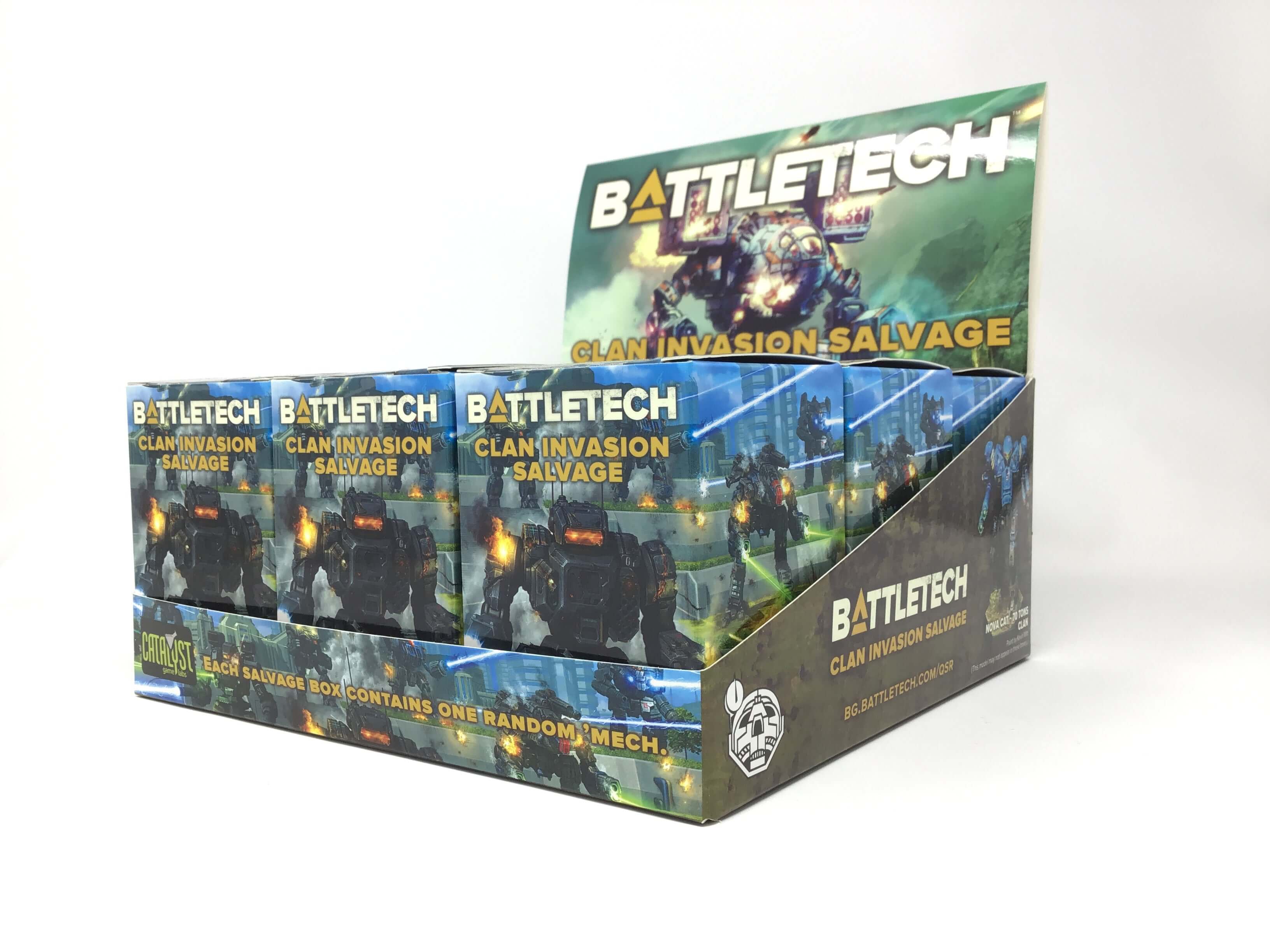 BattleTech: Clan Invasion Salvage Box - 93 Designs!