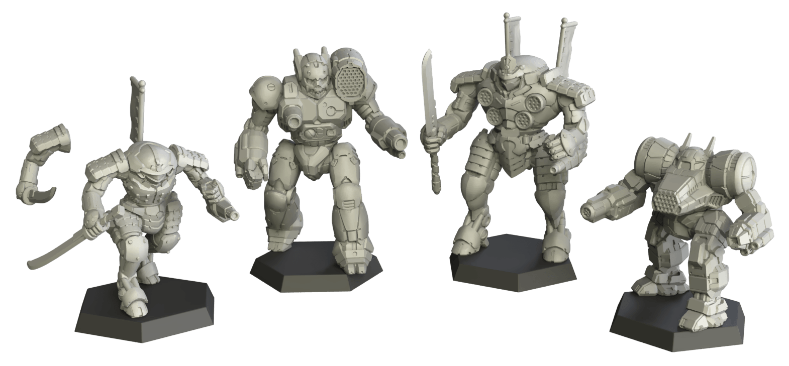 BattleTech: House Kurita Command Lance ForcePacks