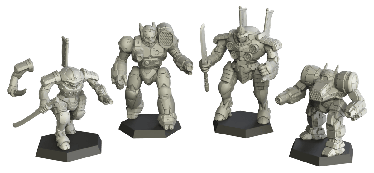 BattleTech: House Kurita Command Lance ForcePacks
