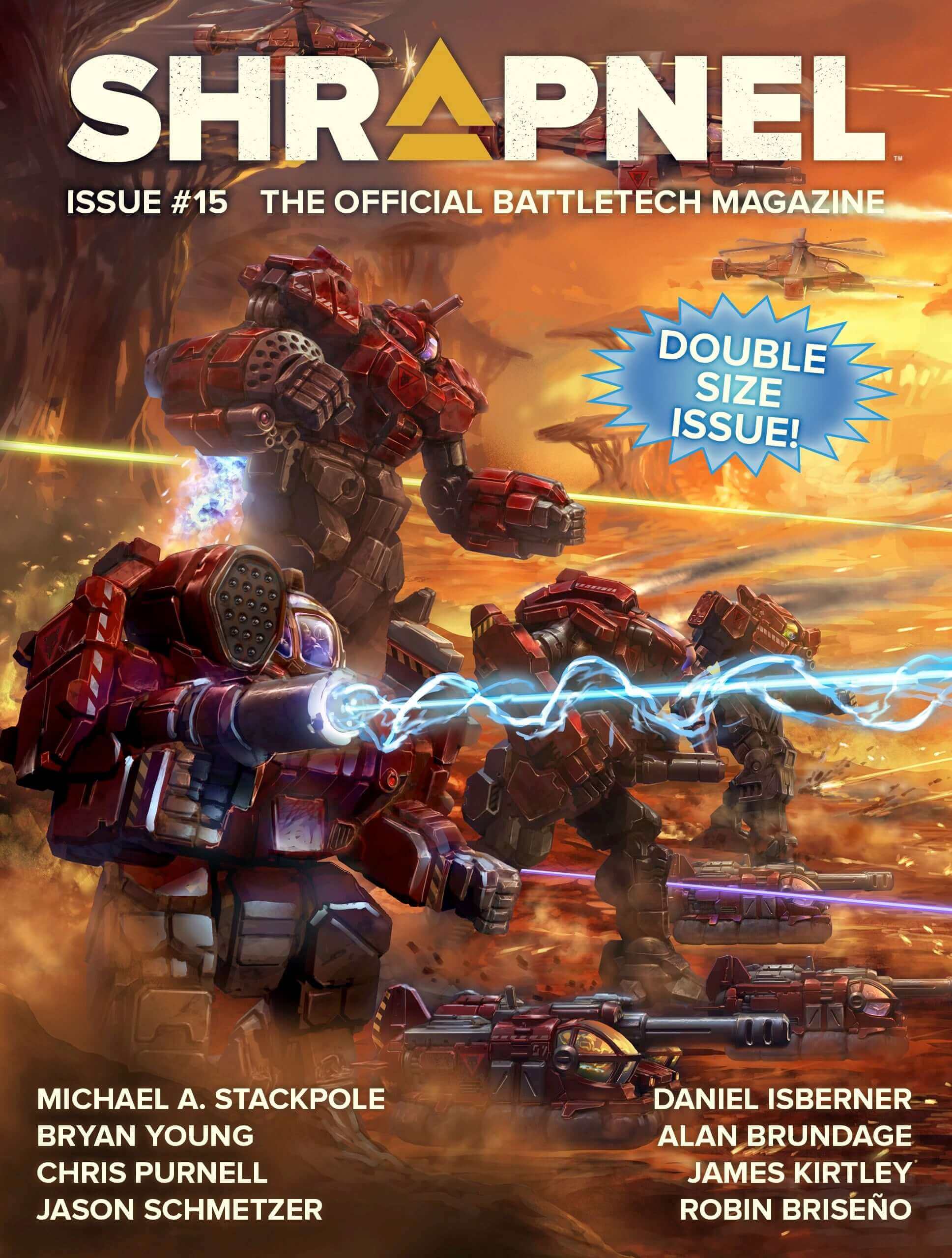 BattleTech: Shrapnel magazine one-year subscription