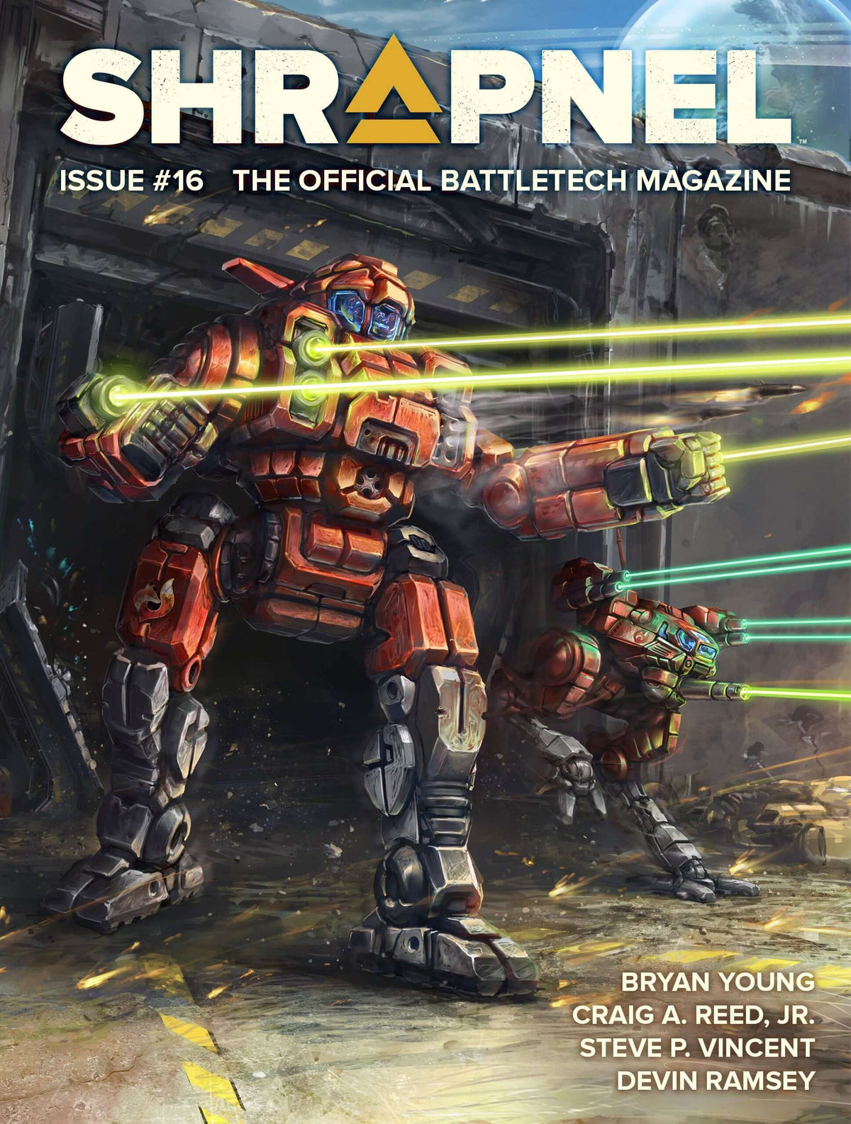 BattleTech: Shrapnel magazine one-year subscription