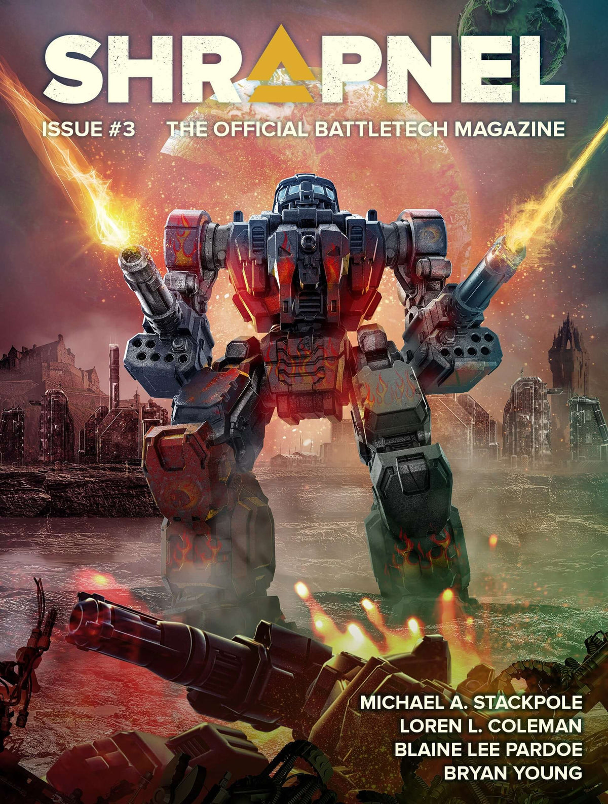 BattleTech: Shrapnel, Issue #3  (The Official BattleTech Magazine)