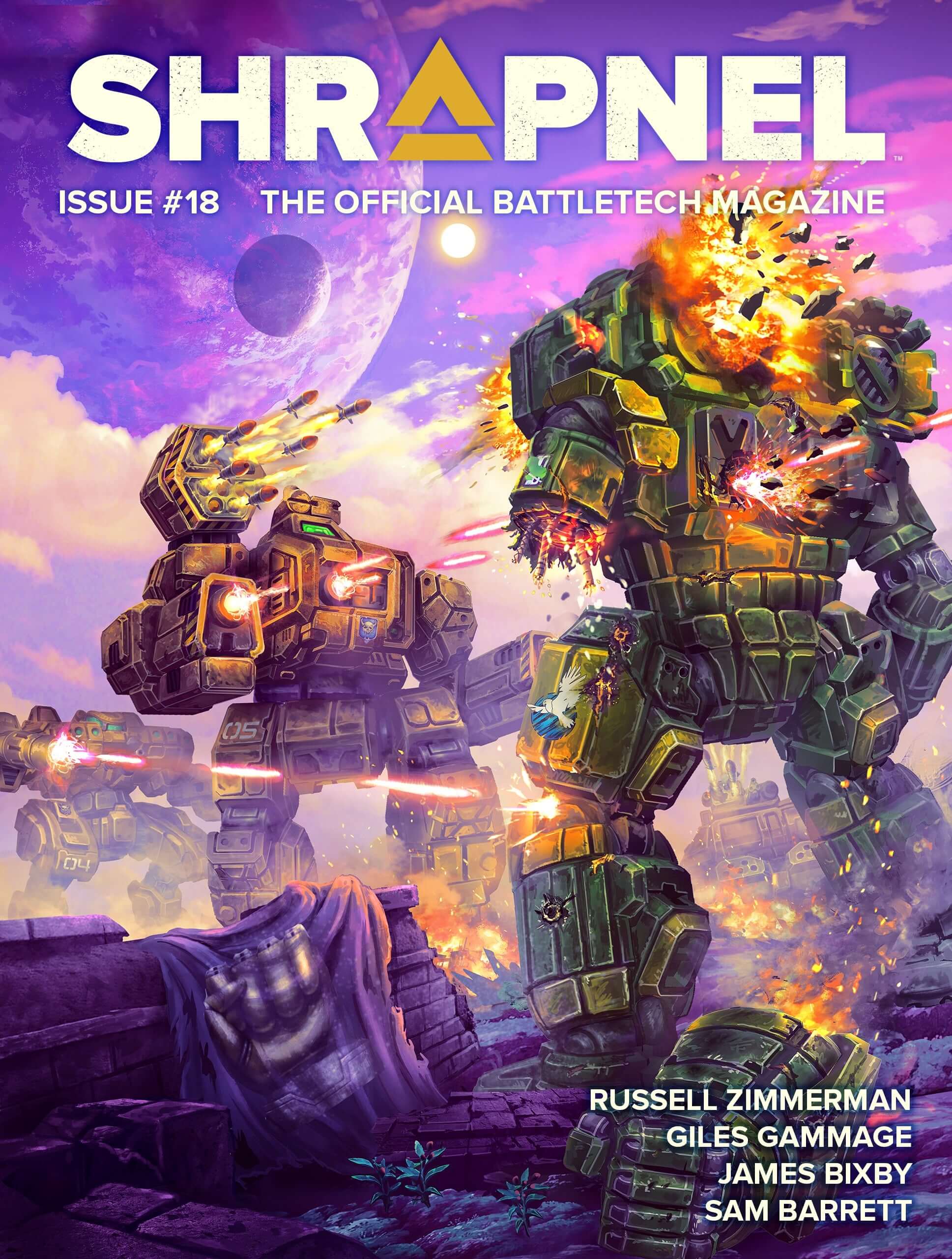 BattleTech: Shrapnel, Issue #18 (The Official BattleTech Magazine)