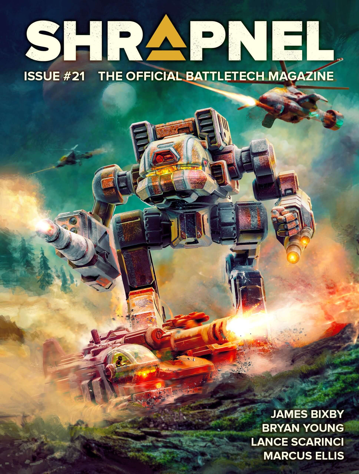 BattleTech: Shrapnel magazine one-year subscription