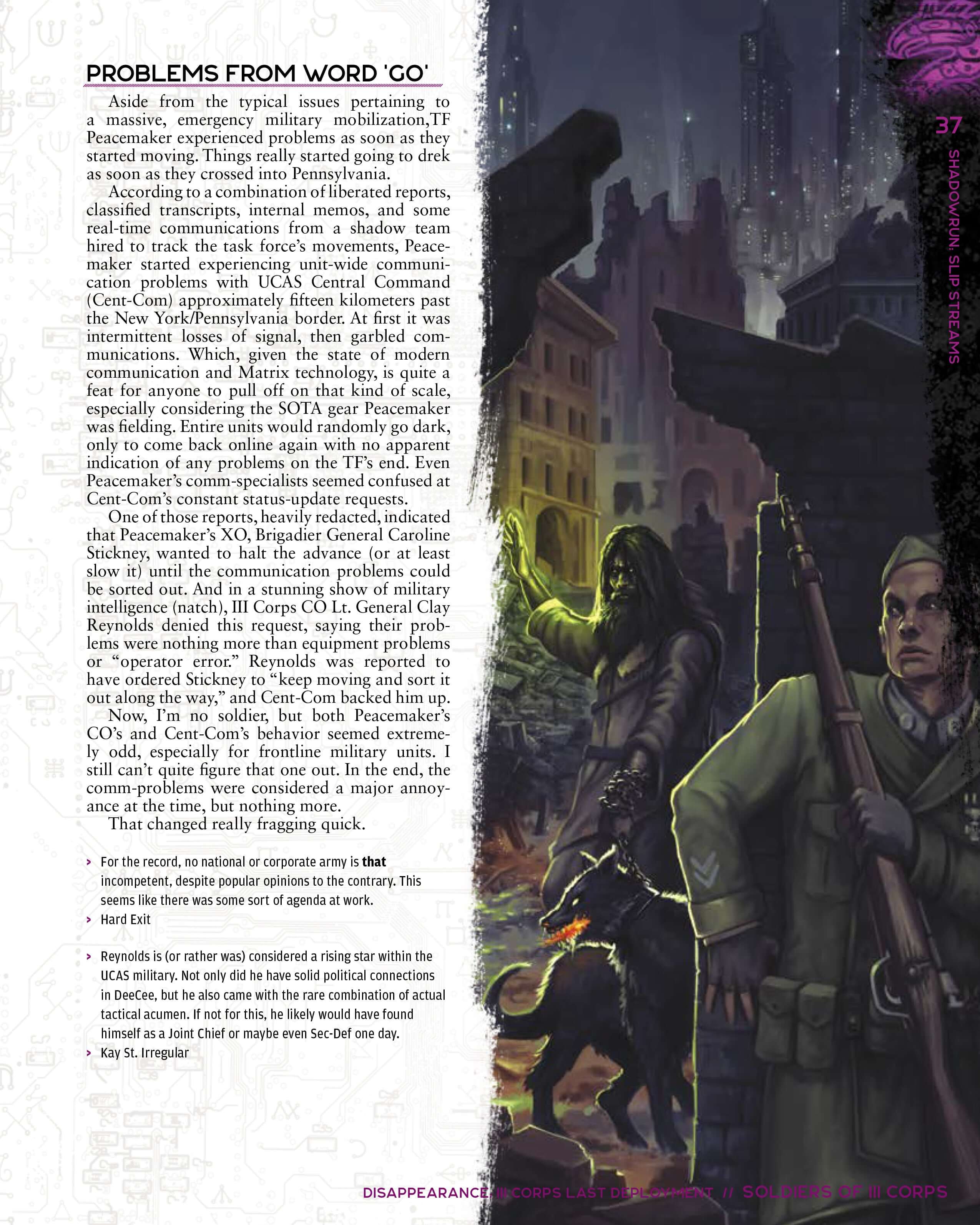 Shadowrun: Slip Streams (Plot Sourcebook)