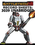 BattleTech: Record Sheet: 3039 Unabridged