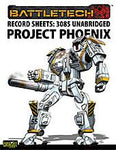 BattleTech: Record Sheet: Total Warfare Style 3085: Project Phoenix