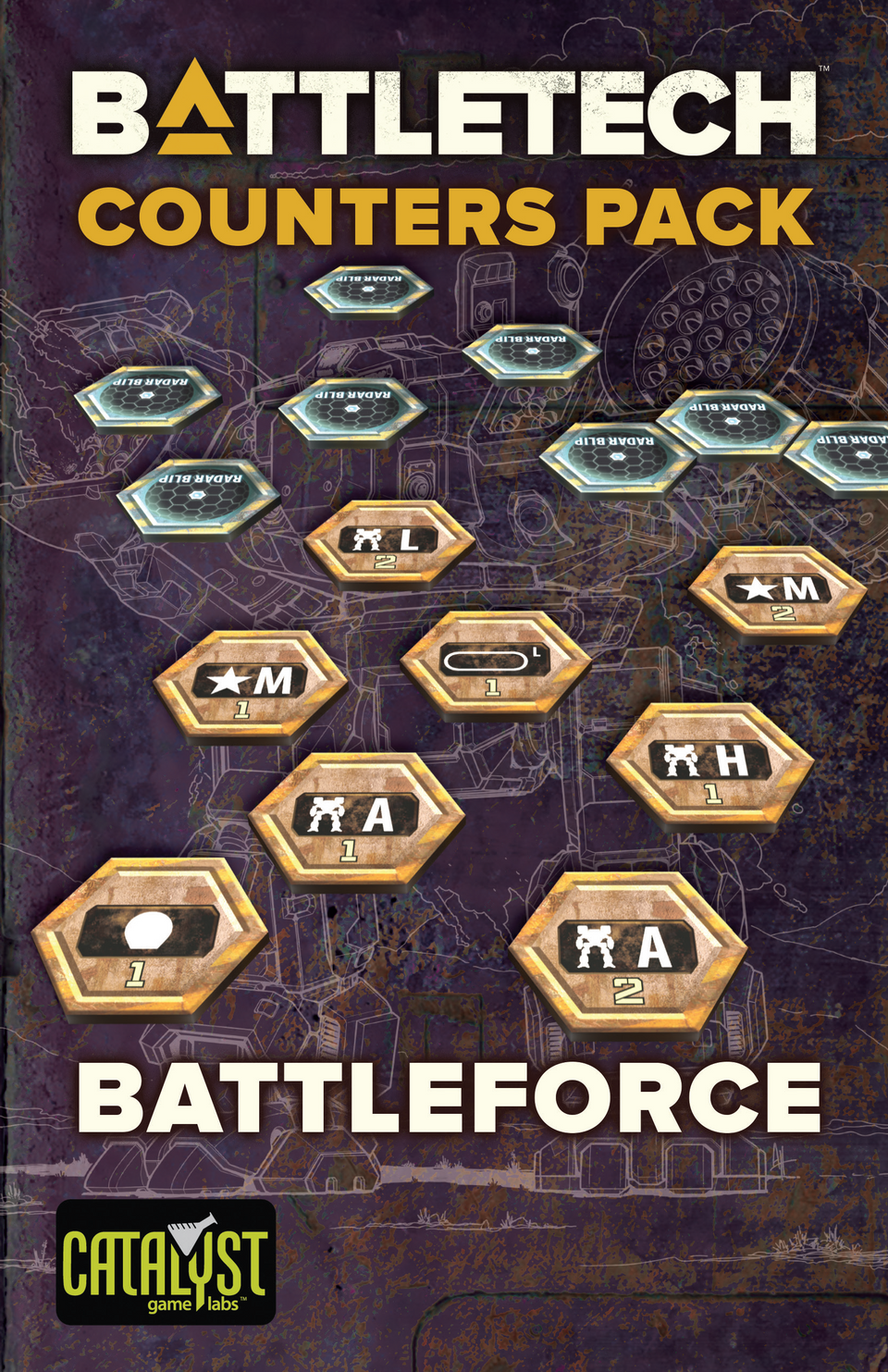BattleTech Counters Pack BattleForce -  Catalyst Game Labs