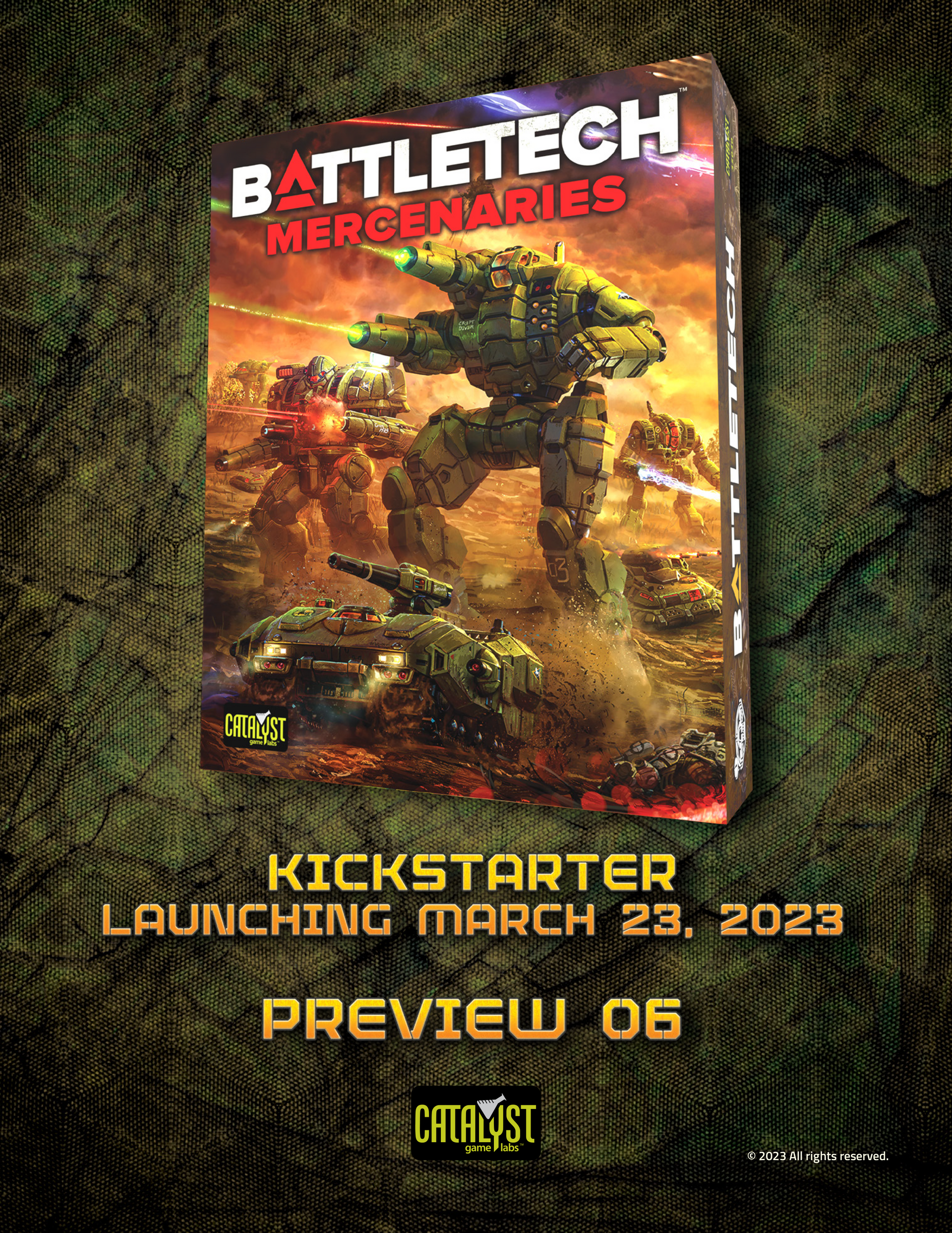 BattleTech: Mercenaries Kickstarter Preview 06 – Catalyst Game