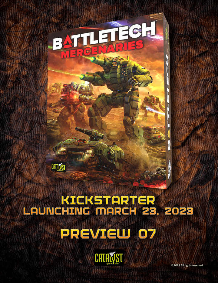 BattleTech Mercenaries Kickstarter Preview 07 Catalyst Game Labs Store