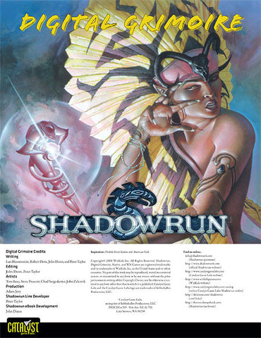 Shadowrun: Supplement: Digital Grimoire