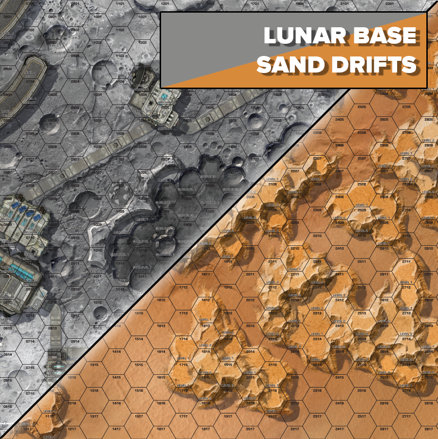 BattleTech: BattleMat (Alien Worlds)