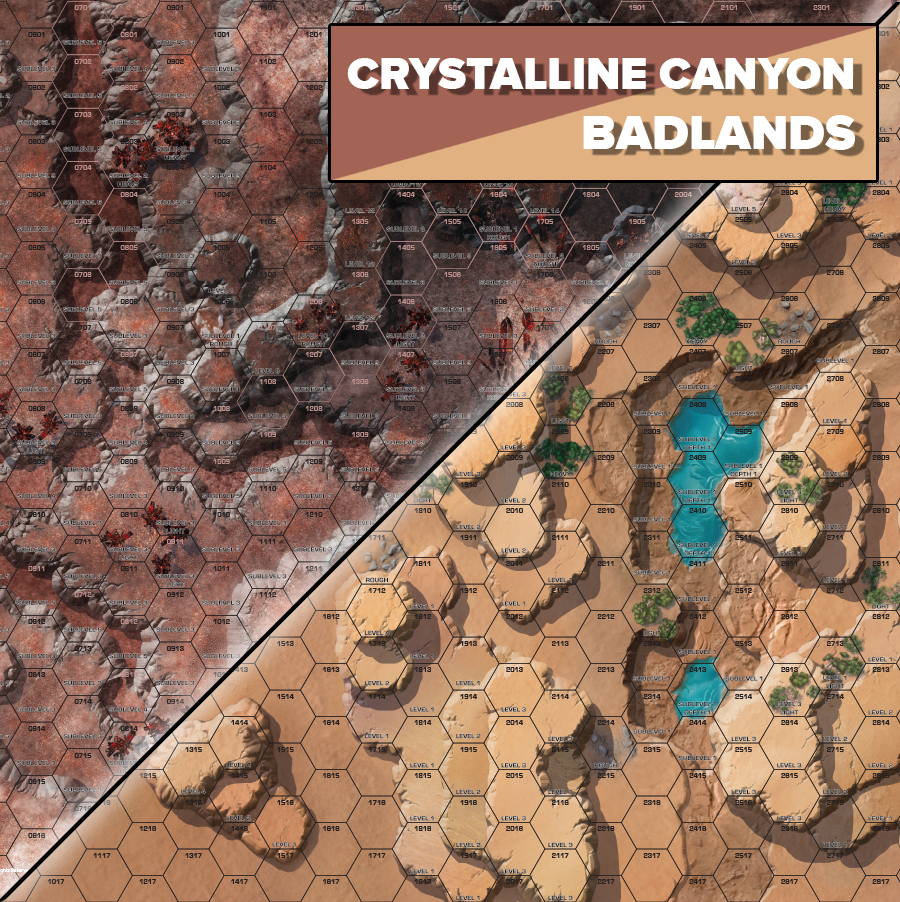 BattleTech: BattleMat (Alien Worlds)