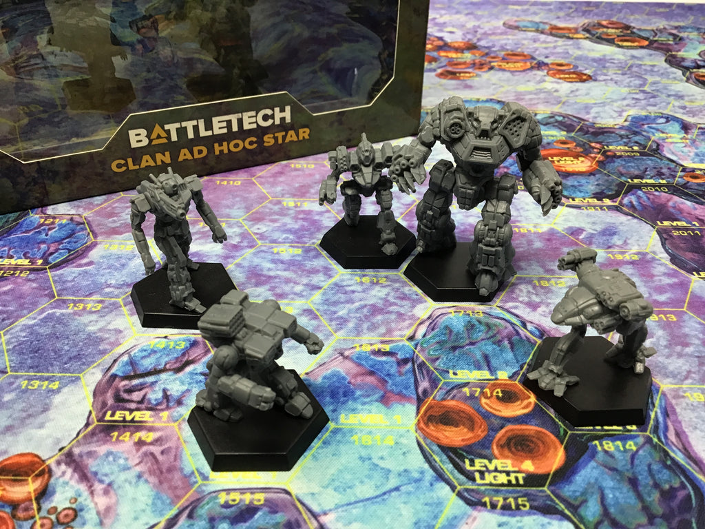 BattleTech: Miniature Force Pack - Clan Fire Star - Just Games