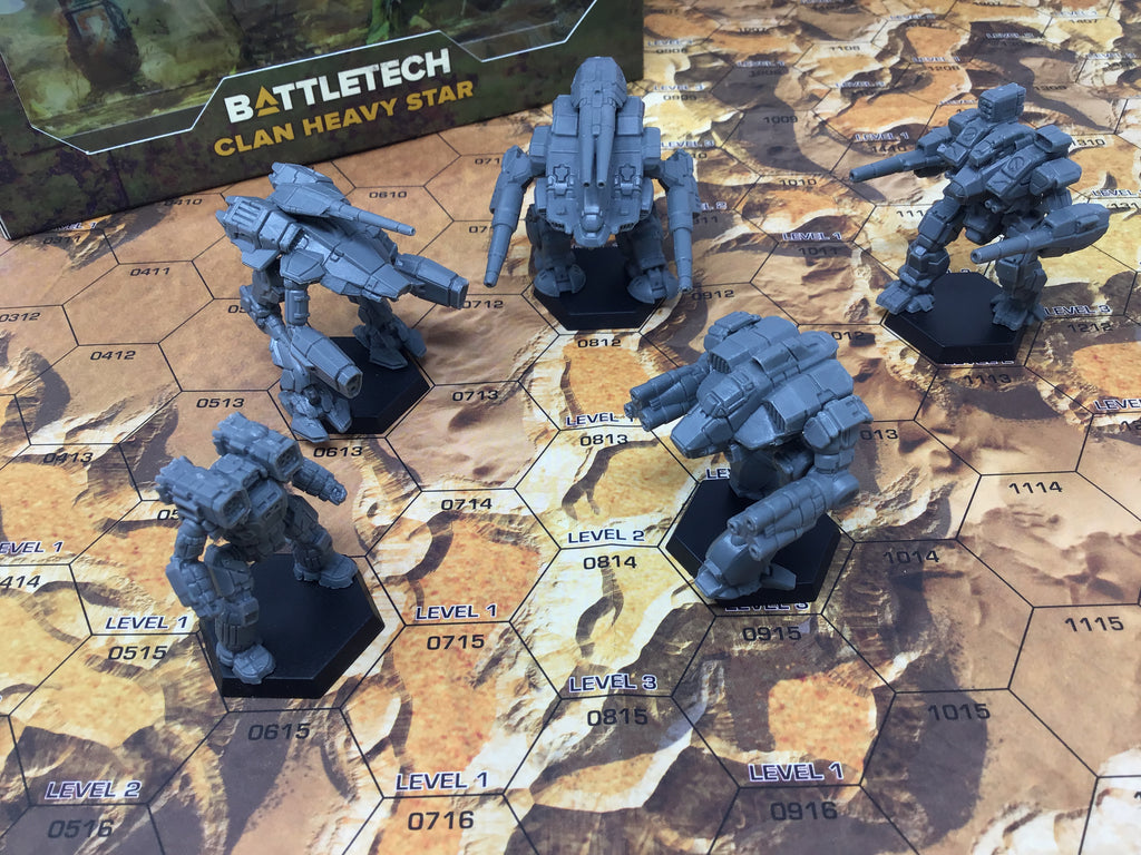 BattleTech: Miniature Force Pack - Clan Striker Star - IRL Game Shop