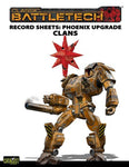 BattleTech: Record Sheet: Total Warfare Style: Phoenix Upgrades