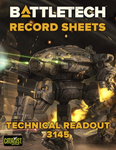 BattleTech: Record Sheets: 3145