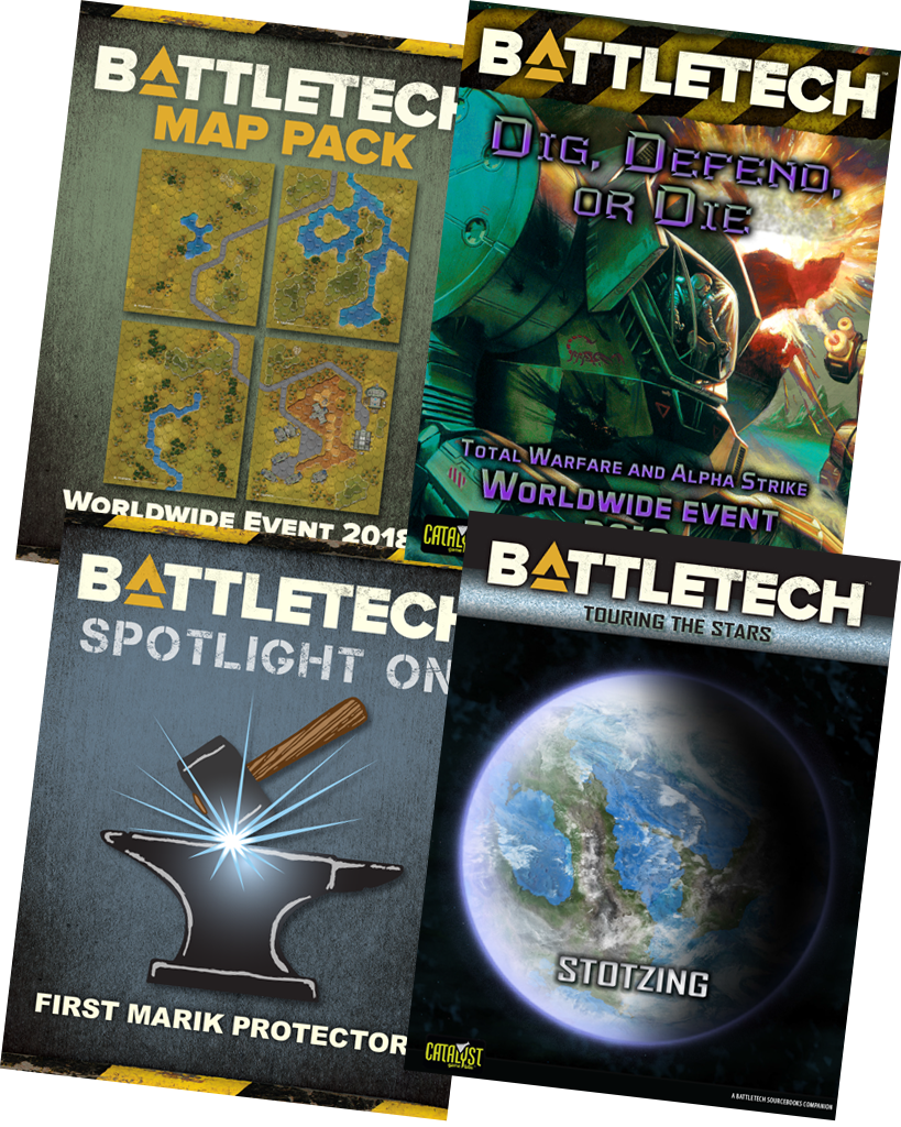 BattleTech Dig, Defend, or Die BUNDLE Catalyst Game Labs Store