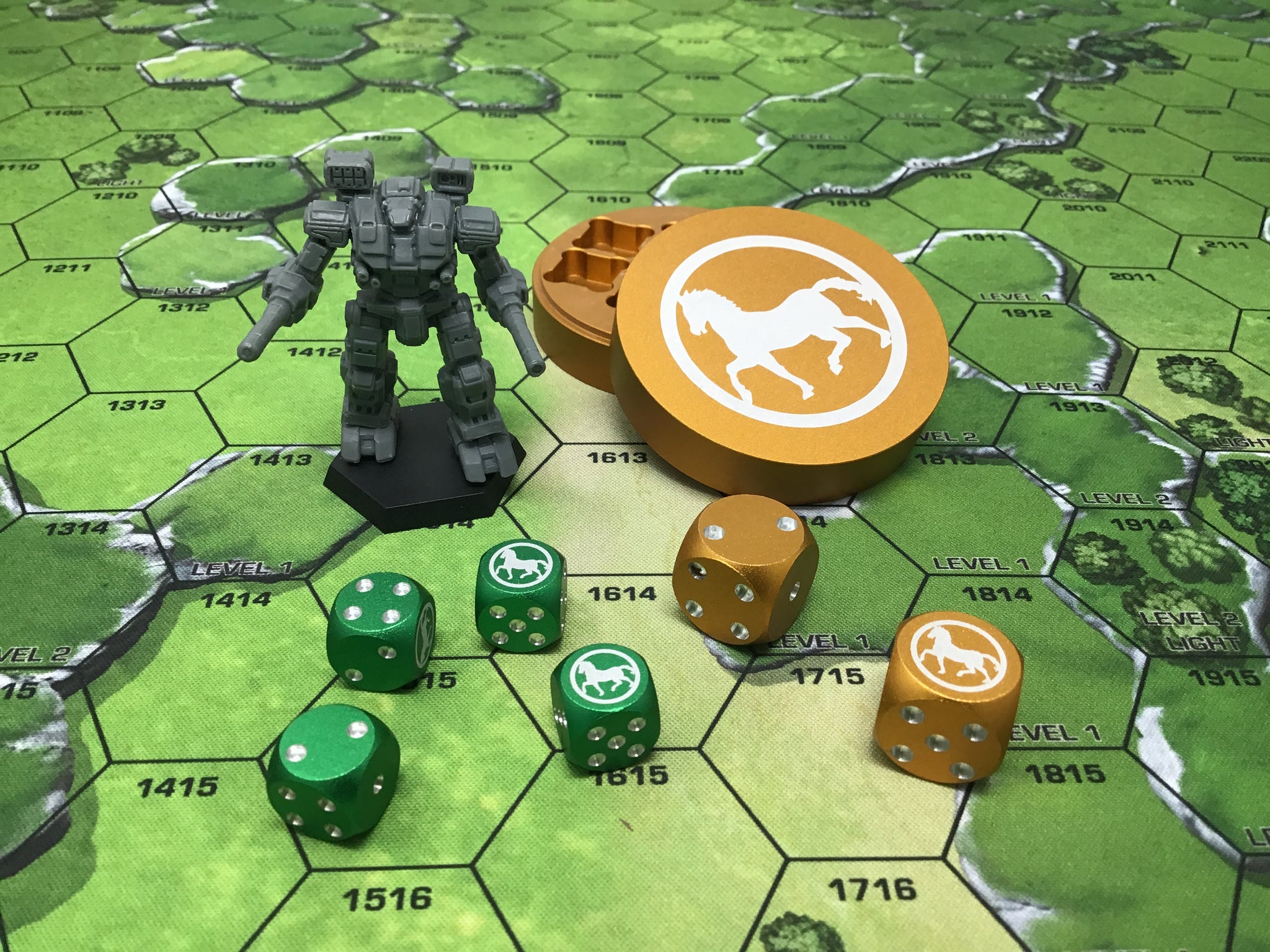 BattleTech Lostech Dice (Merc Series 1) Catalyst Game Labs Store