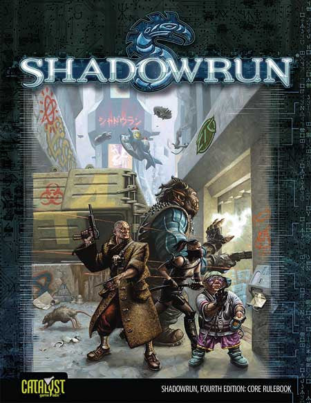 Shadowrun: Fourth Edition Core Rulebook (Non-Anniversary Edition)