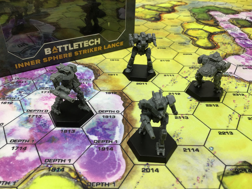 BattleTech - Miniature Force Pack: Inner Sphere Battle Lance – Boarding  School Games