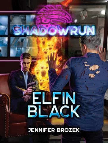Shadowrun: Elfin Black by Jennifer Brozek