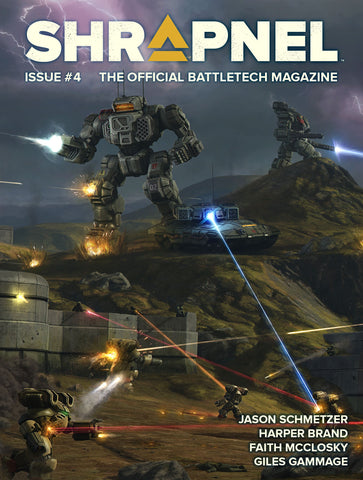 BattleTech: Shrapnel, Issue #4 (The Official BattleTech Magazine)