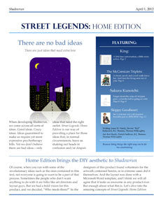 Shadowrun: Supplement: Street Legends: Home Edition